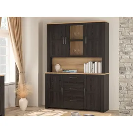 Forte Buffet Toneo 146,1 x 42 x 205,4 mehrfarbig