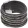Steuer Armband Metall Lederband dunkelgrau 563050C00 Größe onesize