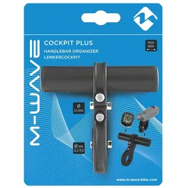 M-Wave Lenkercockpit, schwarz,