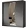 altdecor Schiebetürenschrank VOXI 200 x 216 x 61 cm Grau