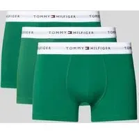 Trunks aus Baumwoll-Mix im 3er-Pack, Gruen, L