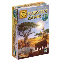 Asmodee Carcassonne Safari, Brettspiel, Familie, 7 Jahr(e), Familienspiel