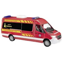 BUSCH 52617 H0 Einsatzfahrzeug Modell Mercedes Sprinter Feuerwehr Edewecht