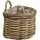 House Nordic Aufbewahrungskorb Nina 37 x 23 x 27 cm braun