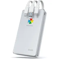 iDiskk Externe Festplatte für das iPhone, 500GBvon Apple zertifizierte Festplatte, automatische Sicherung von Fotos Videos und Dateien,tragbarer Fotospeicher für iPhone17/16/15,iPad,Android,Mac und PC