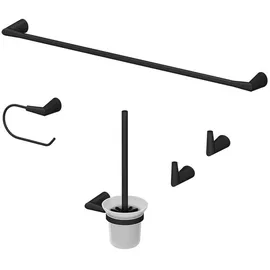 Vicco Badaccessoire-Set Schwarz