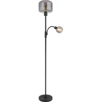 GLOBO Globo, Stehlampe, Stehleuchte Giuseppe schwarz matt 1xE27 (E27)