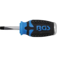 BGS Schraubendreher 4903, Schlitz 6 mm, Klingenlänge 38 mm