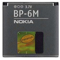 Akku Nokia original BP-6M für 3250 XpressMusic, 6151, 6233, 6234, 6280, 6288, 9300, N73, N77, N93