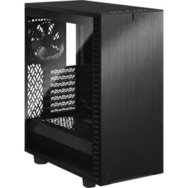 Fractal Design Define 7 Compact Black TG Light Tint, Glasfenster, schallgedämmt (FD-C-DEF7C-03)