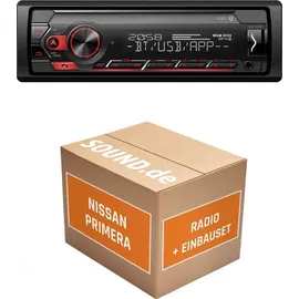 JUST SOUND best choice for caraudio Autoradio Einbaupaket Pioneer MVH-S320BT passend für Nissan Primera P11 | Bluetooth USB