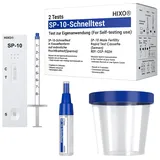 hixo 2x Fruchtbarkeitstest für Männer – Spermatest für Zuhause (Spermienkonzentration) – Schnelle & diskrete Ergebnisse in 5 Minuten – Kinderwunsch