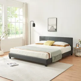 Corium Albacete 180 x 200 cm Dunkelgrau