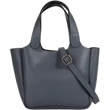 Cluty Henkeltasche Leder Blue