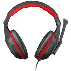 Trust 21953 Kopfhörer & Headset Kabelgebunden Kopfband Gaming Schwarz, Rot