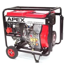 Apex Digital E-Start Diesel Stromerzeuger Generator 5500 400V Notstromaggregat 06281Generator