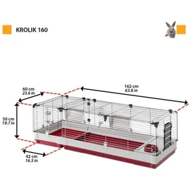 Ferplast Nagerheim Krolik 160 162 x 60 x 50 cm