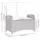 vidaXL Gartenbank 98 x 58 x 93 cm Beige