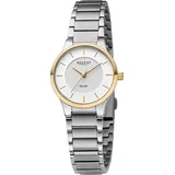 REGENT Damen Armbanduhr Analog Metallarmband D2URBA729 - Silber