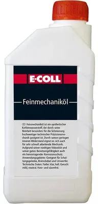 Feinmechaniköl Harz-/säurefrei, schmiert und konserviert 1 Liter Flasche - farblos