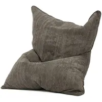Green Bean XXL Sitzsack aus Cordstoff 370 Liter EPS-Perlen