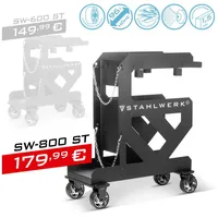 STAHLWERK Schweißwagen mit 1,5 mm Wandstärke mit Halterung für