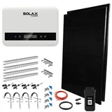 Solax Balkonkraftwerk 0% MwSt §12 III UstG 800W mit Solarpanelen, Halterungen, W...