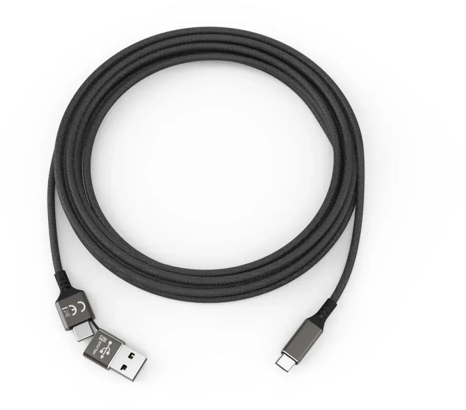 smrter SPEEDY Daten- Ladekabel, Typ USB-C, 100cm, black retail
