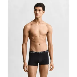 GANT Trunk Boxershorts schwarz M 3er Pack