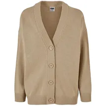 URBAN CLASSICS Big Oversized Strickjacke Wet Sand L