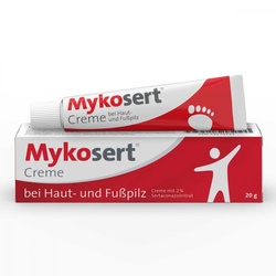 Mykosert Creme bei Haut- und Fusspilz