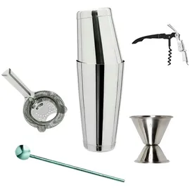 FUCHS ich-zapfe Cocktail Set Edelstahl,