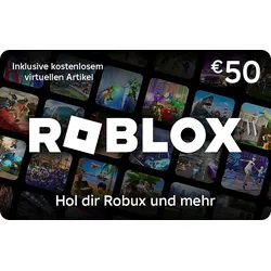 Roblox Gift Card Digital Code (Wert: 50 €)