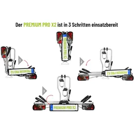 eufab fahrradheckträger PREMIUM PRO X2