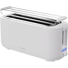 Bomann Kompakter Toaster 2 Scheiben Weiss