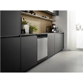 KOENIC KDW 6041 B BU Einbau-Geschirrspüler (unterbaufähig, 595 mm breit, Edelstahl)