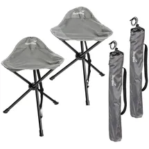 Skandika Campinghocker Tomperi Grau