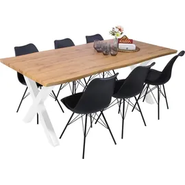 Sam JOSY 140 x 76 x 80 cm Wildeiche naturbelassen