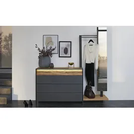 Musterring Joline 115,2 x 91 x 49 cm Grau