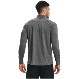 Under Armour Tech 2.0 1/2 Zip Carbon Heather - 2XL