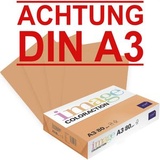 IMAGE Antalis Kopierpapier Image Coloraction Amsterdam, A3, 80g/qm, orange, 500 Blatt