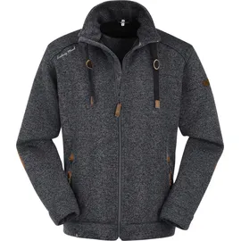 Maul Lichtenau Strickfleecejacke schwarz 66