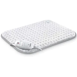 Beurer HK42UK Super-Cosy Heat Pad | Luxuriöse weiche Fleece-Oberfläche | Schnelle Aufwärmfunktion | 3 elektronisch geregelte Temperatureinstellungen | Maschinenwaschbar | Automatische Abschaltung