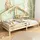 SOFTWEARY Hausbett 90 x 200 cm Kiefer natur beige