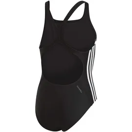 adidas Athly V 3-Streifen Badeanzug Schwarz/Weiß 128