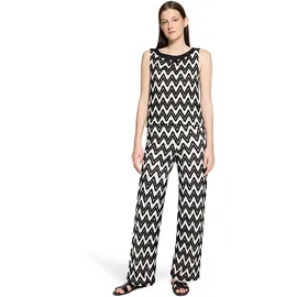 Betty & Co Schlupfhose Damen mit Struktur Schwarz 46