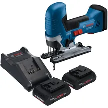 Bosch GST 18V-125 S Professional inkl. 2 x 4,0 Ah + Ladegerät