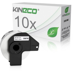 10x Etiketten kompatibel zu Brother DK-11219, 12mm