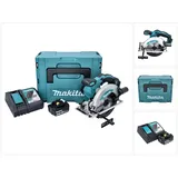 Makita DSS 610 RT1J Akku Handkreissäge 18 V 165 mm + 1x Akku 5,0 Ah + Ladegerät + Makpac