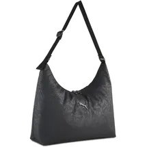 Puma POP Slouchy Hobo Bag puma black-script aop (04) OSFA